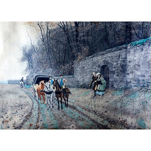 Sub.:4-On - Lote: 281 -  Cogiendo el carruaje