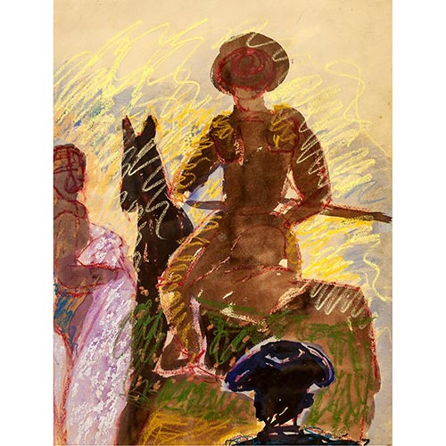 Sub.:4-On - Lote: 208 - ESCUELA ESPA�OLA, S. XX EL Picador