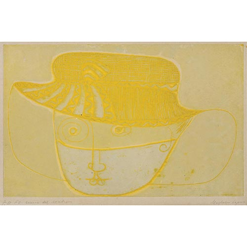 Sub.:4-On - Lote: 300 - MAGDALENA LAGUNA El sue�o del sombrero