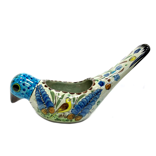 Sub.:4-On - Lote: 335 -  P�jaro realizado en cer�mica con sello mexicano.