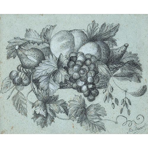 Sub.:4-On - Lote: 251 - ESCUELA ESPA�OLA CA. 1900 Bodeg�n de frutas