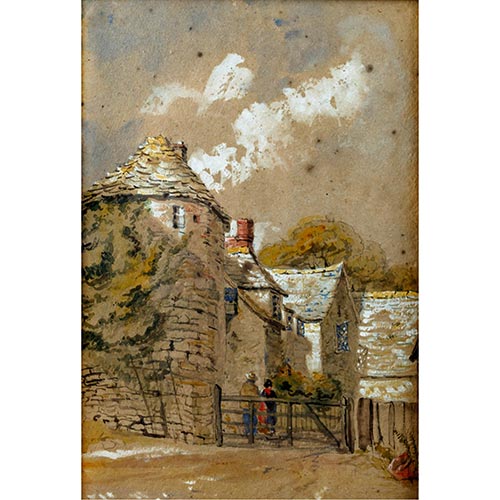 Sub.:4-On - Lote: 225 -  Vista de casa rural