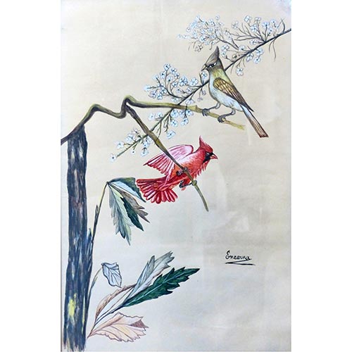 Sub.:4-On - Lote: 235 - ESCUELA EUROPEA, S. XX Aves