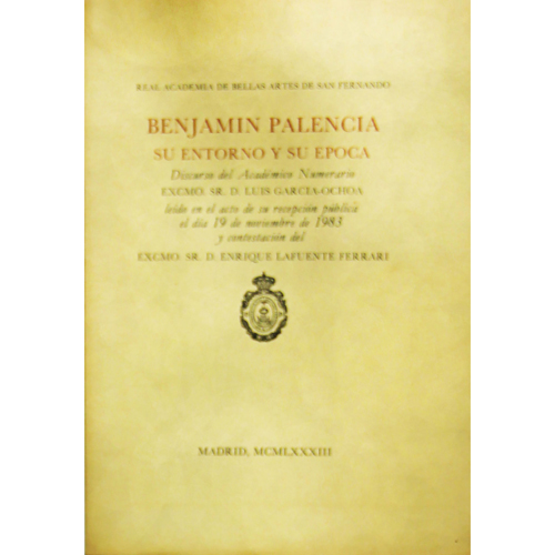 Sub.:4 - Lote: 2186 -  Arte. GARC�A-OCHOA, Luis y LAFUENTE FERRARIM Enrique. 