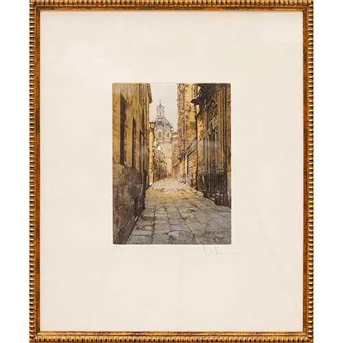 Sub.:40 - Lote: 166 - ESCUELA ESPA�OLA, S. XX Calle