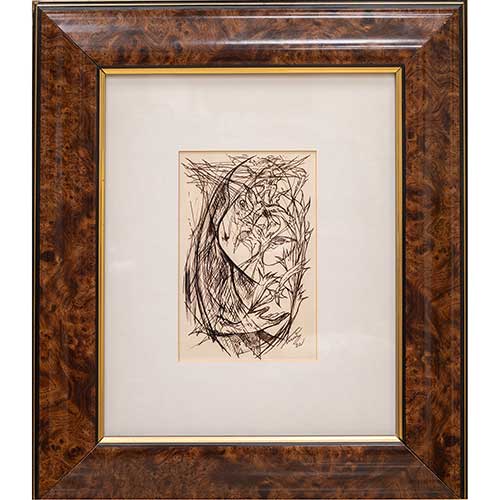 Sub.:40 - Lote: 14 - JAVIER CIRIA ESCARTIVOL (1904, Zaragoza-1991, Barcelona) Virgen