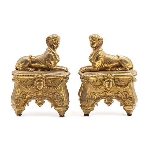 Sub.:40 - Lote: 425 -  Esfinges