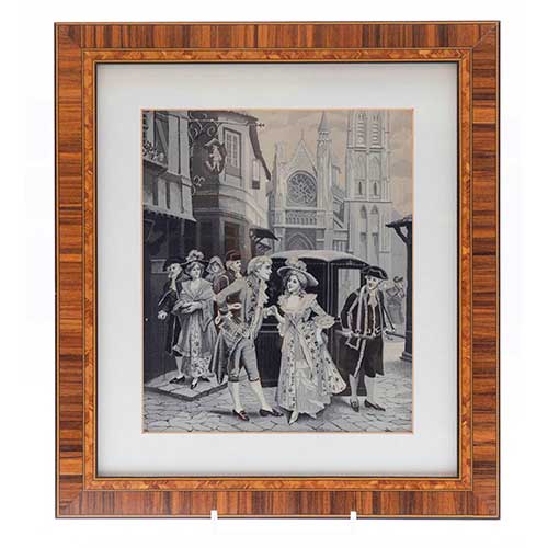 Sub.:40 - Lote: 156 -  Pareja de escenas galantes