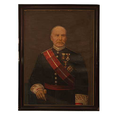 Sub.:40 - Lote: 91 - ESCUELA ESPA�OLA S. XX Retrato de Caballero