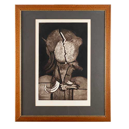 Sub.:40 - Lote: 58 - LUCIO MU�OZ (Madrid, 1929-1998) Composici�n LM IX