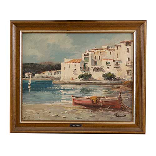 Sub.:40 - Lote: 136 - JORDI SERRAT BALASCH (1935) Marinas