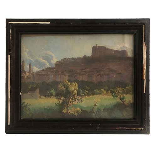 Sub.:40 - Lote: 147 - CECILIO ALMENARA MARQU�S (Zaragoza, 1906 - 1989) Borja (Zaragoza)