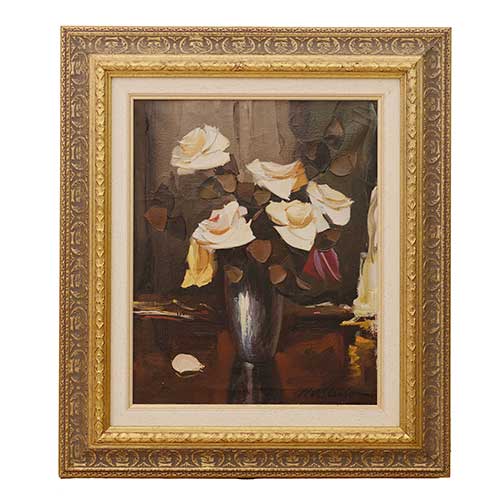 Sub.:40 - Lote: 75 - ESCUELA ESPA�OLA, S. XX Florero