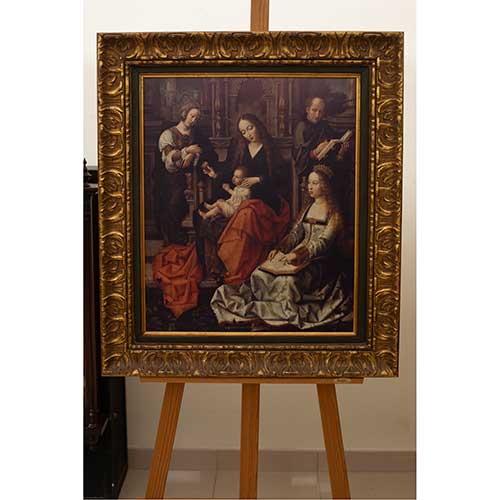 Sub.:40 - Lote: 101 -  La Virgen de la mosca