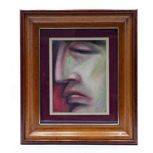 Sub.:40 - Lote: 40 - ANGEL MAR�A ARANSAY (1943) Retrato