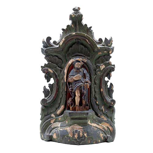 Sub.:40 - Lote: 331 - ESCUELA ESPA�OLA, S. XVII San Roque