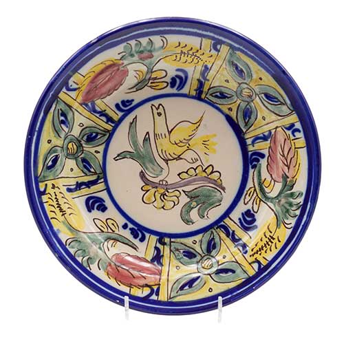 Sub.:40 - Lote: 236 -  Plato de cer�mica de Manises de ff