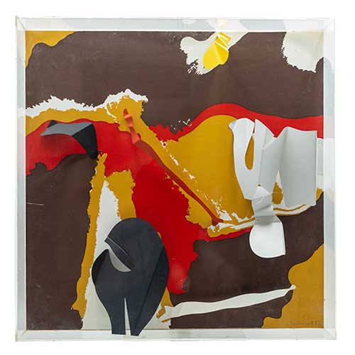 Sub.:40 - Lote: 69 - JOSEP GUINOVART (Barcelona, 1927 - 2007) Sin titulo 1972