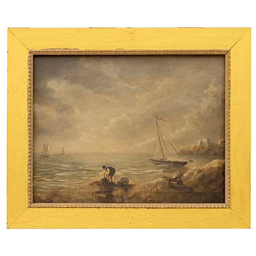 Sub.:40 - Lote: 22 - ESCUELA ESPA�OLA, SS. XIX - XX Mariscadores