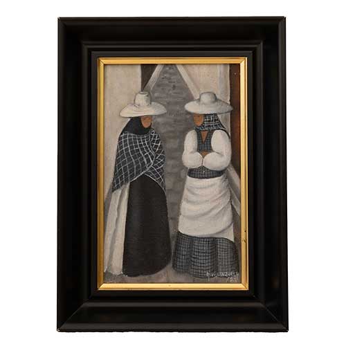 Sub.:40 - Lote: 71 - ESCUELA ESPA�OLA, S. XX Campesinas