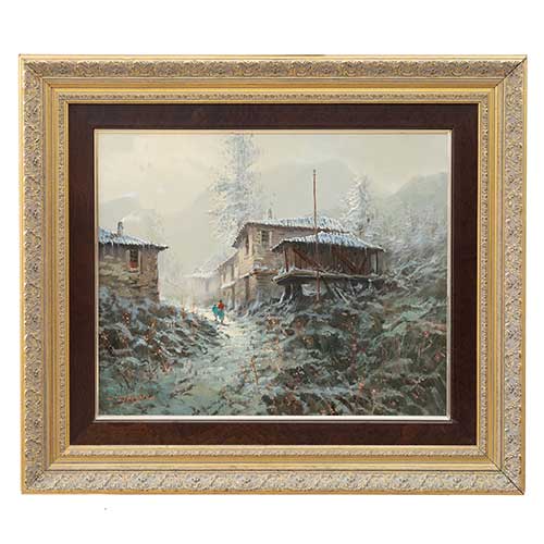 Sub.:41 - Lote: 39 - CARRANZA Paisaje nevado