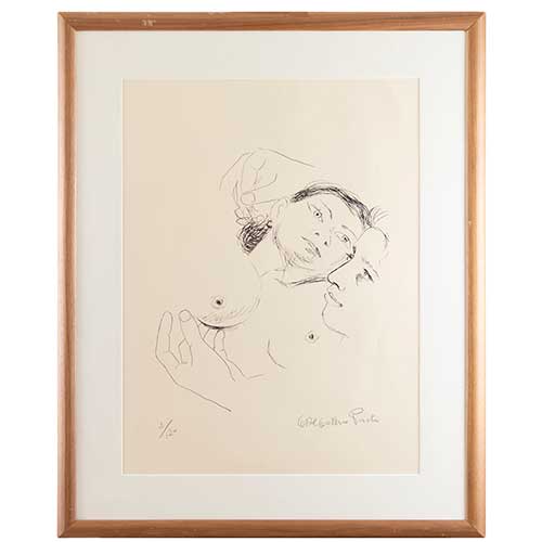 Sub.:41 - Lote: 2 - GREGORIO PRIETO (Valdepe�as, 1897-1992) Amantes
