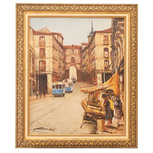 Sub.:41 - Lote: 138 - ARSENIO (activo S. XX) Calle Toledo (Madrid)