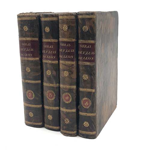 Sub.:41 - Lote: 1021 -  Obras de Fray Luis de Le�n
