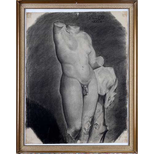 Sub.:42 - Lote: 1 -  Torso desnudo