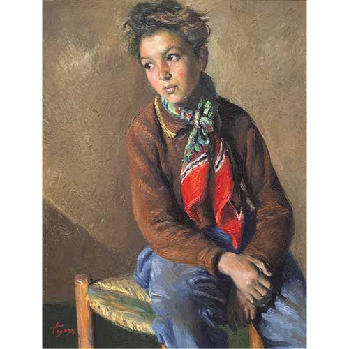 Sub.:42 - Lote: 73 - JOSEP TOGORES I LLACH (Cerdanyola del Vall�s 1893 - 1970 Barcelona) Gitanet