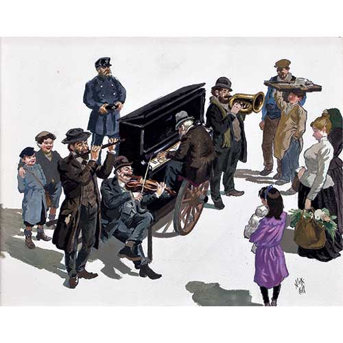 Sub.:42 - Lote: 29 -  M�sicos ambulantes