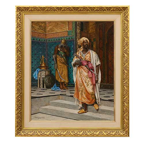 Sub.:42 - Lote: 36 - FERNANDO RODRIGUEZ LA�N (Vitoria, 1961) La decisi�n del Emir