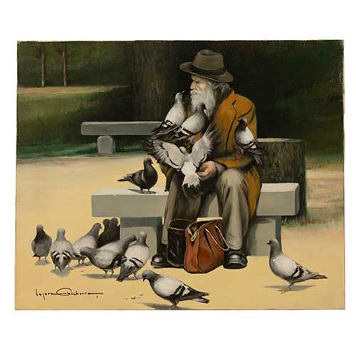 Sub.:42 - Lote: 91 - MAR�A ISABEL TEJERO CHICHARRO (Madrid, 1943) Soledad