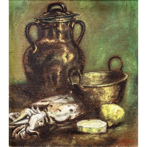 Sub.:5-On - Lote: 241 - J. CATAL�N (S. XX) Bodeg�n