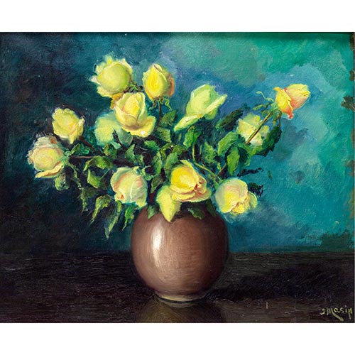 Sub.:5-On - Lote: 243 - ESCUELA ESPA�OLA, S.XX Florero