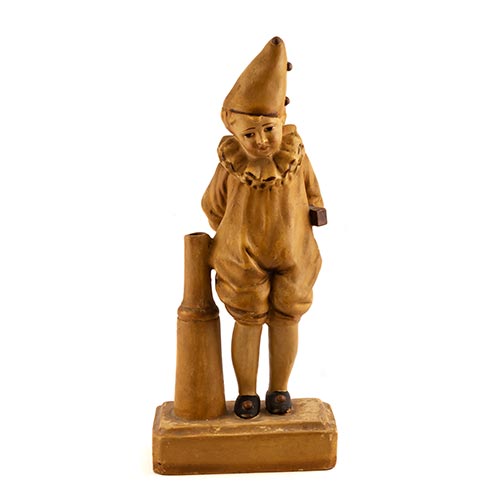 Sub.:5-On - Lote: 345A -  Figuras de payaso realizada en terracota. Cabeza pegada.