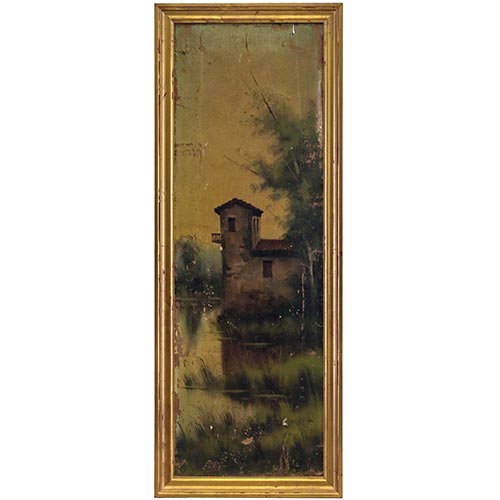 Sub.:5-On - Lote: 204 - ESCUELA ESPA�OLA, S. XX Paisajes