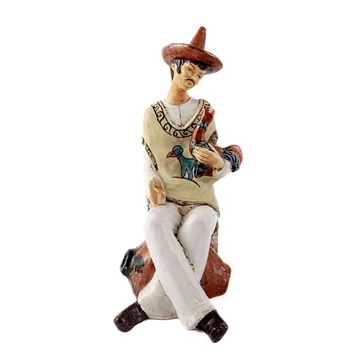 Sub.:5-On - Lote: 308 -  Hombre con sombrero