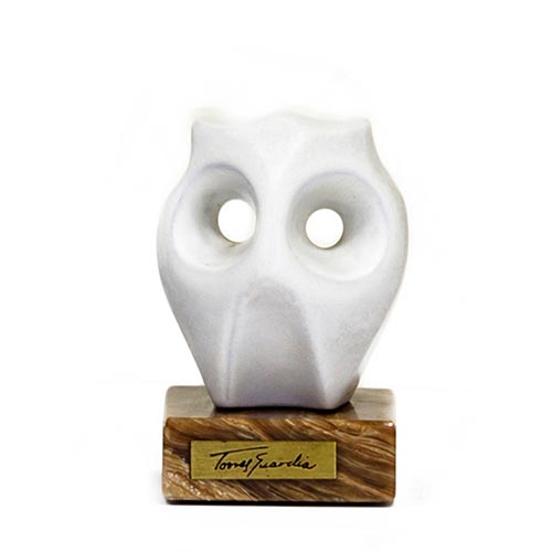 Sub.:5-On - Lote: 187 - JOS� TORRES GUARDIA (1932- 2017) B�ho en m�rmol con base de onix. Firmada Torres Guardia.