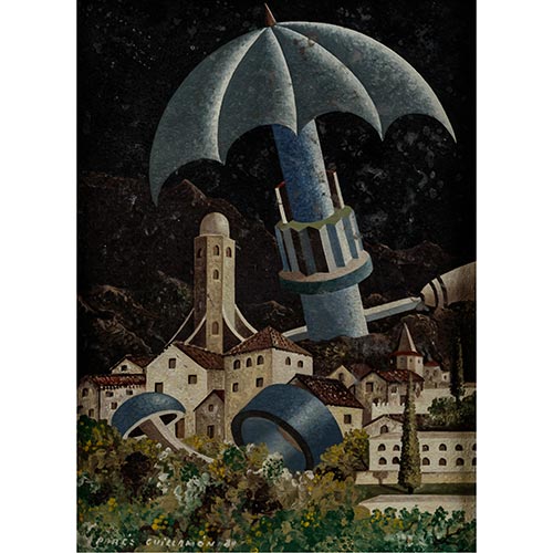 Sub.:5-On - Lote: 233 - PAR�S GUILLAM�N (Premi� de Mar, 1928 - Barcelona, 2011) El poble protegit