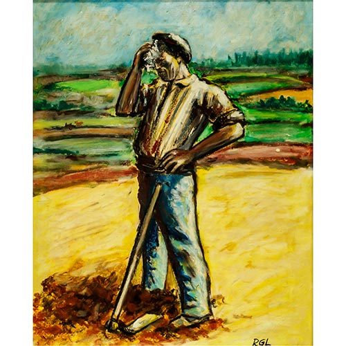 Sub.:5-On - Lote: 247 - ESCUELA ESPA�OLA, S. XX Jornalero