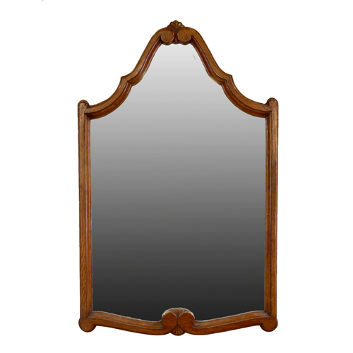 Sub.:5 - Lote: 220 -  Espejo con marco de madera tallada.
