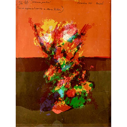 Sub.:6-On - Lote: 346 - JES�S BUIS�N IBOR (S. XX) V�scera Gr�fica