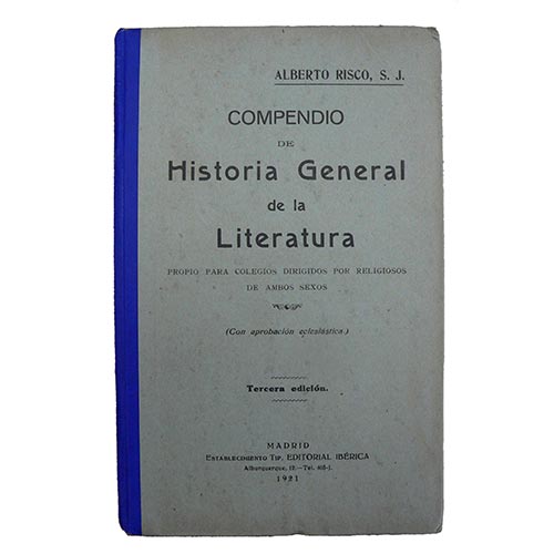 Sub.:6-On - Lote: 2422 -  Literatura. 
