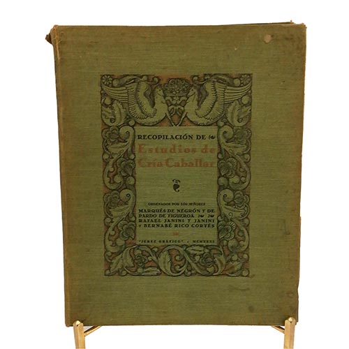 Sub.:6-On - Lote: 2064 -  Recopilaci�n de estudios de cr�a caballar (Ejemplar N� 64)