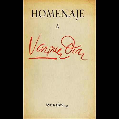 Sub.:6-On - Lote: 2338 -  Exposici�n homenaje a V�zquez D�az