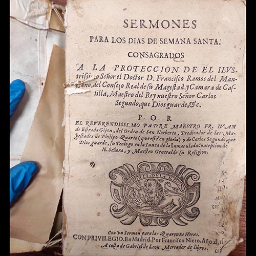 Sub.:6-On - Lote: 2001 -  Sermones para los d�as de Semana Santa