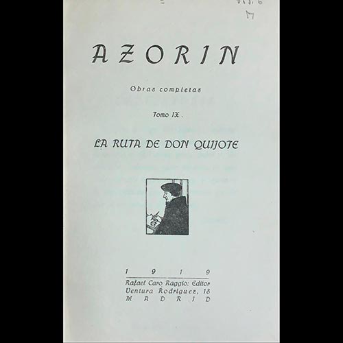 Sub.:6-On - Lote: 2296 -  La ruta de Don Quijote