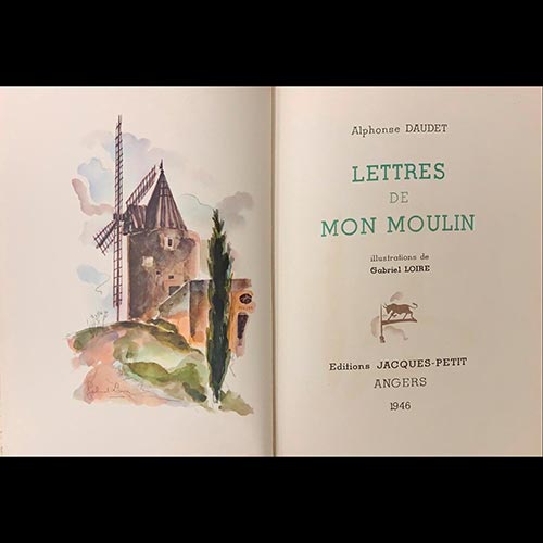 Sub.:6-On - Lote: 2191 -  Lettres De Mon Moulin