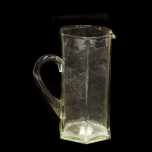 Sub.:6-On - Lote: 258 -  Jarra de cristal en relieve. Hace juego con el id. 21563